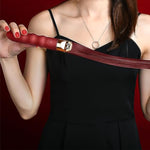 Leather Sex Whip Spanking Flogger With Anal Vibrator 10 Vibrating Modes G Spot Massage Multifunction Pleasure Wands For Fetish Sm Restraint Bondage Role Play