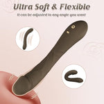 Sex Toys Dildo G Spot Vibrator - Adult Toys Dildos Vibrator Wand With 10 Powerful Vibrating Modes For Clitoral Anal Nipple Stimulation, Waterproof Soft Silicone Adult Sex Toy For Women Couples