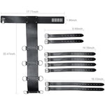 Restraints Kit Slave Frisky Handcuffs Set Bandage Bdsm Collar Role Play Slave Sex Game For Couple Role Play