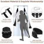 Hold to 300Lbs Over The Door Swing Sex Adult Swing for Couples Sex Frequent Flyer Door Swing Adult Door Swing for Couples Bedroom Hanging Swing Sling Heavy Duty Sex Furnitures Sweater F3A