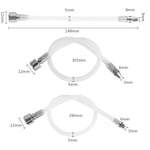 7Pcs Sm Urethral Sound Beaded Urethral Dilator Urethral Plug Penis Plug Catheter Stimulation Masturbation Flat Chastity Lock Accessories