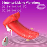 Adult Sex Toys Vibrator For Women - App Remote Control Mini Rose Toys Tongue Licking Clitoral G-Spot Vibrators Dildo With 9 Vibration Modes, Nipple Clit Stimulator Massager Pleasure Tools For Couples