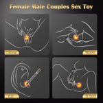 Necklace Discreet Vibrator Adult Sex Toy For Men - Metal Bullet Mini Vibrator, Stylish Adult Toys Sex Wand, Heating & Vibrating Mens Male Sex Toys, Couples Sex Toys For Men Vibrators Vibrater