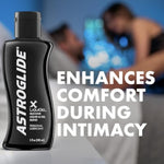 Astroglide Silicone Lube (5oz), X LiquiGel Hybrid Personal Lubricant for Vaginal and Anal Sex, Silky & Lightweight for Men, Women and Couples, Waterproof for Water Play