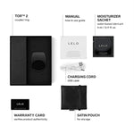 Tor 2 Intimate Vibrating Cock Ring, Reusable Sex Toys For Couples, Love-Ring With 29 Mm / 1.1 Inch Diameter For More Bedroom Fun, Black