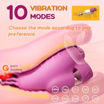 Finger Vibration Tool For Her, Vibrating Soft Tentacle Finger Sleeve Sex Finger Vibrator Adult Toy For Women