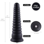 8.48" Tower Shape Anal Dildo, 8" Insertable Length Dong With Kliclok System, M Size Bobber- Anal Pleasure