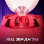 Sucking Vibrator Rose Sex Toy - Clitoral Nipple Stimulator G Spot Vibrators For Women With 10 Patterns Suction Brush Kneading Tongue Licking Finger Tickling Clit Tease Adult Sex Toys Games For Couple