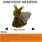 11" Snail Plush Stuffed Animal Cute Stuffed Snail Pillow Toy Gifts For Kids