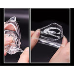 2Pcs Penile Sleeves Extended Men'S Fun Products Extended Transparent Crystal Opening Sleeves Set Adult Sex Toys