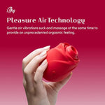 Rose Clit Suction Vibrator for Women and Couples - 6 Intensity Levels & 4 Patterns