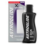 Astroglide Silicone Lube (5oz), X LiquiGel Hybrid Personal Lubricant for Vaginal and Anal Sex, Silky & Lightweight for Men, Women and Couples, Waterproof for Water Play