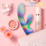 G-Spot Rabbit Vibrator Sex Toys - Powerful Vagina Anal Clitoris Massager Stimulator With 10 Vibration Modes, Waterproof Rechargeable Silicone Dildos Prostate Vibrators Adult Toys For Women Orgasm