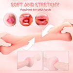 Kc2-3 In 1 Tight Realistic Male Masturbator Adult Sex Toys Texture For Ultimate Pleasure Enhanced Stimulation Sexy Mouth Realistic Vagina Tight Anus, Mens Stroker For Man Masturbation