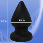 Liquid Silicone Anal Butt Plugs Anal Toys Super Soft Anal Plug Anal Sex Toys With Suction Cup Super Big Anal Trainer Anal Dildo For Men Women Couples Anus Dilator Realistic Buttplug Buttplug (S)