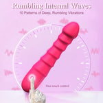 Vibrating G-Spot Dildo for Women, Clitoral Vibrator Adult Sex Toys