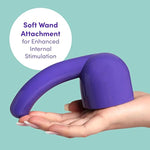 G-Spot Pleaser Magic Wand Attachment - Soft Plastic - Waterproof & Flexible