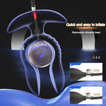 Inflatable Butt Plug Anal Vibrator, Silicone Prostate Massager With 10 Modes Remote Control, G-Spot Stimulation Anal Plug Trainer Dilator, Sm Masturbation Sex Toy