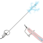 Urethral Sounds Penis Plug Urethral Dilator Electric Shock Penis Plugmulti-Frequency Plug For Beginner Couples Bdsm Adult Electric Shock Urethral Sound Beaded Anal Plug Anal Dildo(8Mm)