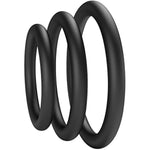 Superior Silicon Penis Cock Ring Set Crings Erection Enhancing C-Ring For Men Adult Sex Toys, 3 Rings