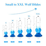 Realistic Dog Dildos With Suction,Flexible Anal Dildos Sex Toys For Women,Men,Beginners