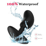 Portable Anal Plug Silicone Butt Plug, Men Stimulation Masturbation Anal Training Toys With Base, Sex Toys Comfortable Long-Term Wear (L)