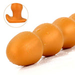 Super Long Anal Beads, Ultra Soft Liquid Silicone Anal Plug Flexible Butt Plug Prostate Massage Anal Sex Toys For Men Women Couples (L)