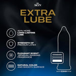 Elite Extra Lube, Ultra-Thin, Lubricated Latex-Free Condoms, Ultra-Silky Lubrication For Maximum Comfort?, 12 Count (Pack Of 1)(Packaging May Vary)