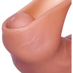 8 Inch Realistic Foreskin Dildo, Big Silicone Uncut Dildo With Balls And Veins, With Suction Cup,Cute Dildos For Beginners, Prostate G-Spot Stimulator, Vaginal Small Anal Dildos