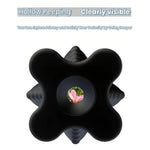 Hollow Anal Plug With Viewing Window And Cap - Premium Silicone Butt Plug, Waterproof, Textured For Enhanced Stimulation Unisex Masturbation Anal Expansion Toy (M)