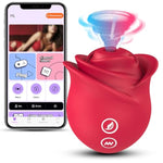 Rose Toy Women Sex Toys - Adult Toys Rose Sex Toy Clit Sucker Sucking Vibrator With 10 Suction Mode, Oral Sex Clitoral Stimulator App Remote Control Vibrator, Adult Sex Toys & Games For Women Couples