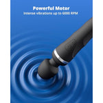 Domi 2 Vibrators Wand Clitoral Massager, Intense Vibrator Black Adult Sex Toys&Games For Women Men Powerful Massage With Dual Rotating Head, Remote Control Vibrator For Couple Play