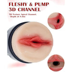 Male Masturbators Cup Accessories For “Fr Series” Premium Sex Machine Thrusting Gun, Adult Sex Toys 3D Realistic Texture Pocket Pussy 3-Speed & 7-Frequency Vibration Modes (Male Masturbator)