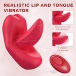 Adult Sex Toys G Spot Vibrator,Rose Toy Butterfly Tongue Lick Vibrator With 9 Vibrating Mode,Nipple Clitoral Stimulator With App Remote Control,Bdsm Tongue Sex Toy For Woman Couple