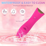 Female Vibrator Adult Toys For Women, G-Spot Finger Vibrator Female Sex Toys Women, 10 Vibrations Rabbit Finger Dildo Mini Vibrator Bullet Vibrators For Nipple Clitoral Stimulator Couple Sex Toys