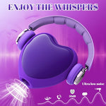 Sex Novelties Sex Toys, Sucking Rose Toy for G Spot Clit & Nipple Stimulator, Unique Heart-Shaped Sucker with 9 Powerful Suction Modes (Purple)