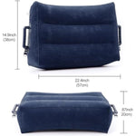 Sex Pillow Inflatable Furniture For Bedroom Men Women Adult Stuff Position Cushion Couples Sex Toy Games Mat Bedding Seat Kinky Body Positioner Aid Tools Accessories Novelties Triangle Pillows