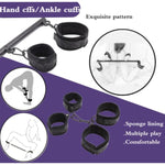 Spreader Bar Bondage Sex Toys Bdsm Sex Furniture Restraints Kit With Handcuffs Ankle Wrist Cuffs For Couples Adults Sm Games Sex Play Detachable
