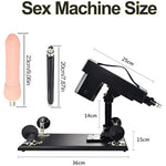 Automatic Sex Machine Thrusting Love Machine For Women Men Adult Sex Toy 3Xlr Connector Dildo Attachments Machine For Couples And Solo Play Thruster For Hands-Free Play (8 Accessories For Men)