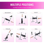 Electric Dual Penetration Sex Machine With Realistic Dildo, Adjustable Speeds - For Singles, Couples