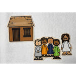 New Testament Story of Jesus Heals the Paralyzed Man Felt Bible Story for Flannel Boards Miracles