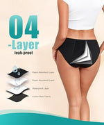 Period Underwear for Women Leakproof Menstrual Panties Absorbent Panties for Heavy Flow, Postpartum & Incontinence