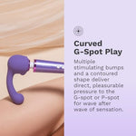 Petite Accessories - Silicone Sleeve Vibrator, Sex Toys (Purple)