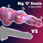 9.8" Monster Dildo Dog Dildos With 2 Big Knots, Knot Dildo With Strong Suction Cup, Huge Dil-Do Lifelike Skin-Touching Feeling, Fantasy Dildos Sex Toys For Women, Men, Gays Couples