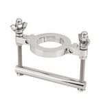 Steel Testicle Torture Cbt Sex Toy Squeezer Metal Penis Ring For Men Testicle Ball Stretcher Weight Scrotum Pendant Adult Cock Sm Fetish Bondage For Couples (L-330G)