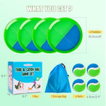 Toss And Catch Ball Game - Ideal Outdoor Beach, Pool & Yard Toy For Toddlers And Kids Ages 4, 5, 6, 7, 8+, Perfect For Boys Girls - Great Birthday Gift & Stocking Stuffers