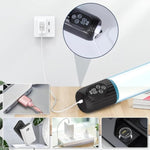Electric Vacuum Penis Pump For Men With 8 Negative Pressure Modes Automatic Cock Enlarger With Led Display And Transparent Cylinder Scale For Enhances Erection And Delay Ejaculation