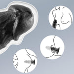 2.6" Diameter Thick Big Dildo, 7.28 Inch Realistic Fat Dildo Butt Plug With Large Suction Cup, Wide Anal Dildos G Spot Toy, Lifelike Penis Anal Plugs Sex Toys For Men Women Female Male Couples - Black