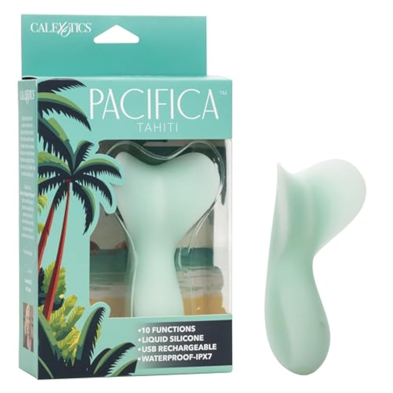 Pacifica Tahiti 10 Modes Vibrator For Women With Contoured Design And Waterproof Body Safe Silicone - Se-4210-10-3