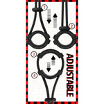 Adjustable Penis Ring - Silicone Black Cock Ring For Erection Enhancing Long Lasting Stronger -Men Sex Toy For Sex Game